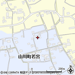 徳島県吉野川市山川町若宮177-9周辺の地図