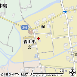 徳島県吉野川市鴨島町山路1056周辺の地図