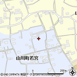 徳島県吉野川市山川町若宮177-8周辺の地図