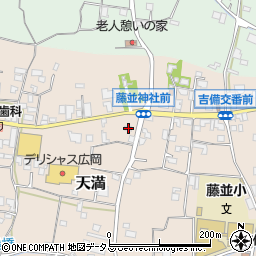 和歌山県有田郡有田川町天満593周辺の地図