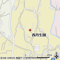 和歌山県有田郡有田川町西丹生図492周辺の地図