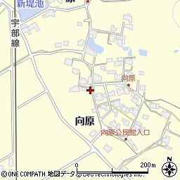 山口県山口市江崎向原722周辺の地図