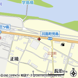 徳島県吉野川市川島町児島西須賀207周辺の地図