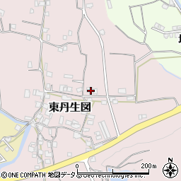 和歌山県有田郡有田川町東丹生図89周辺の地図