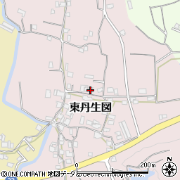 和歌山県有田郡有田川町東丹生図155周辺の地図