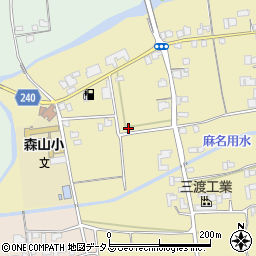 徳島県吉野川市鴨島町山路1064周辺の地図