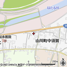 徳島県吉野川市山川町宮北14周辺の地図