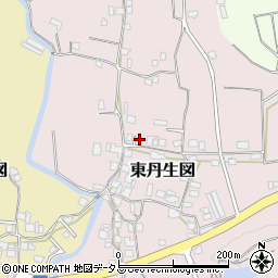 和歌山県有田郡有田川町東丹生図158周辺の地図