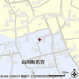 徳島県吉野川市山川町若宮177-12周辺の地図