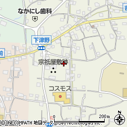 和歌山県有田郡有田川町下津野1009-1周辺の地図
