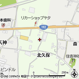 徳島県吉野川市川島町学北久保106周辺の地図