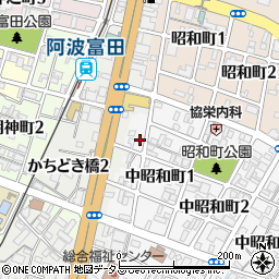 津田畳店周辺の地図