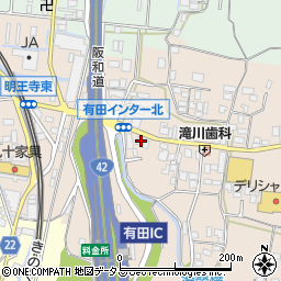 和歌山県有田郡有田川町天満68-2周辺の地図