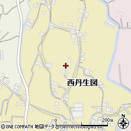和歌山県有田郡有田川町西丹生図493周辺の地図