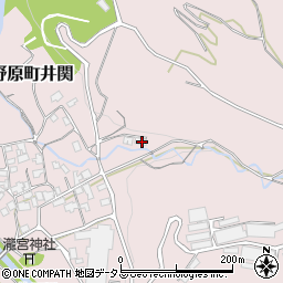 香川県観音寺市大野原町井関123周辺の地図