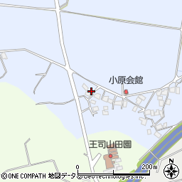 山口県下関市阿内清末阿内町小原周辺の地図