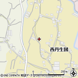 和歌山県有田郡有田川町西丹生図489周辺の地図