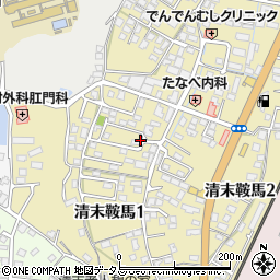 山口県下関市清末鞍馬周辺の地図