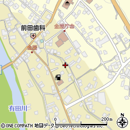 和歌山県有田郡有田川町金屋20周辺の地図