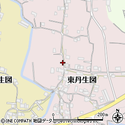 和歌山県有田郡有田川町東丹生図169周辺の地図