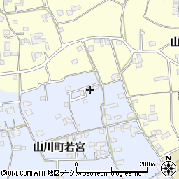 徳島県吉野川市山川町若宮177-7周辺の地図