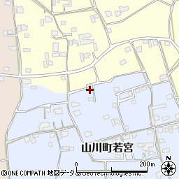 徳島県吉野川市山川町若宮170-7周辺の地図