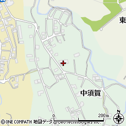 徳島県吉野川市川島町山田中須賀3-5周辺の地図