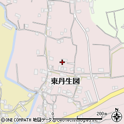 和歌山県有田郡有田川町東丹生図154周辺の地図
