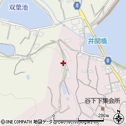 香川県観音寺市大野原町井関乙周辺の地図