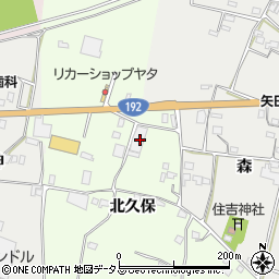 徳島県吉野川市川島町学北久保107-3周辺の地図