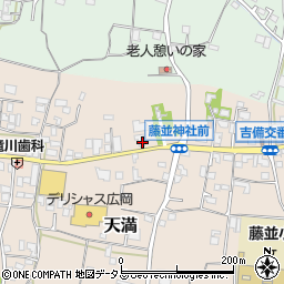 和歌山県有田郡有田川町天満725周辺の地図