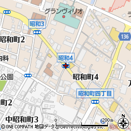 昭和町４周辺の地図