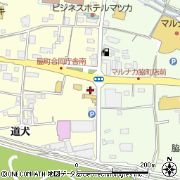 東京靴流通センター　徳島脇町店周辺の地図