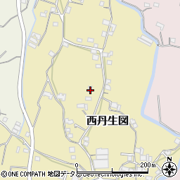 和歌山県有田郡有田川町西丹生図484周辺の地図