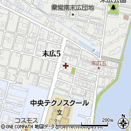 竹虎堂周辺の地図