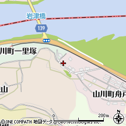 徳島県吉野川市山川町舟戸142周辺の地図