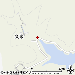 山口県周南市久米2434周辺の地図