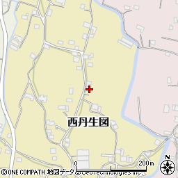 和歌山県有田郡有田川町西丹生図417周辺の地図