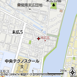 大村潤行政書士事務所周辺の地図