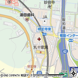 和歌山県有田郡有田川町天満1周辺の地図