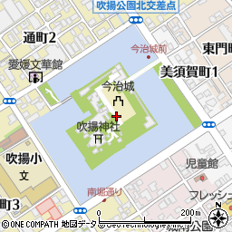 吹揚公園周辺の地図