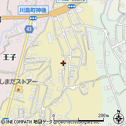 徳島県吉野川市川島町桑村297-7周辺の地図
