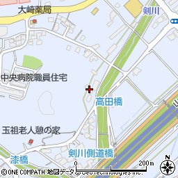 山口県防府市大崎430周辺の地図