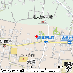 和歌山県有田郡有田川町天満724周辺の地図