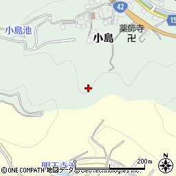 和歌山県有田郡有田川町小島381周辺の地図