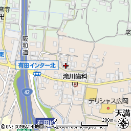 和歌山県有田郡有田川町天満761周辺の地図