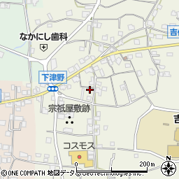 和歌山県有田郡有田川町下津野882周辺の地図