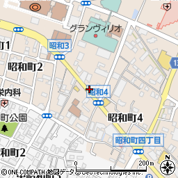 昭和町三丁目周辺の地図