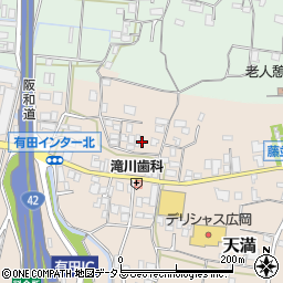 和歌山県有田郡有田川町天満755周辺の地図