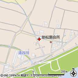 徳島県美馬市脇町助松周辺の地図